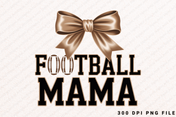 Free Football Mama Sublimation PNG