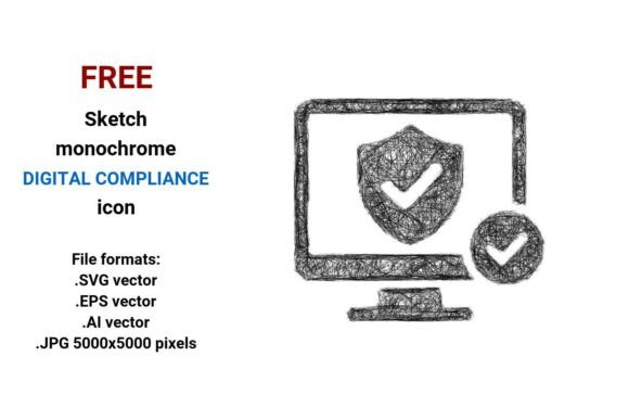 FREE Sketch Digital Compliance Icon