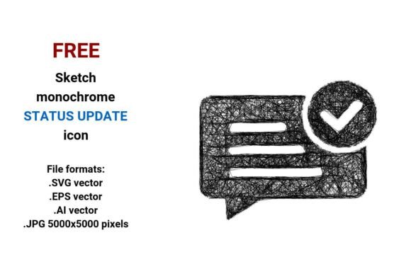 FREE Sketch Status Update Icon: A Practical Choice for Designers and Developers