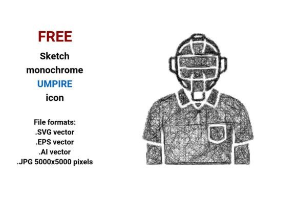 FREE Sketch Umpire Icon: A Practical Resource for Designers and Developers
