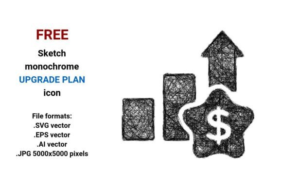 FREE Sketch Upgrade Plan Icon