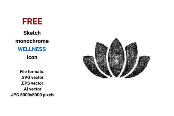 FREE Sketch Wellness Icon: A Strategic Asset for Modern Digital Wellness Brands
