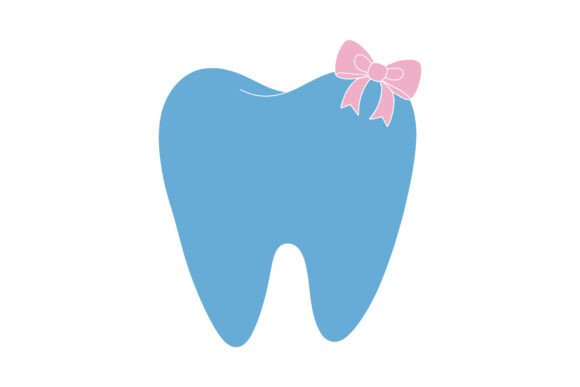 Glinting Bright Tooth Vector Design